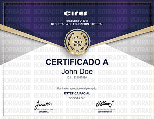 Certificado de curso CIFES